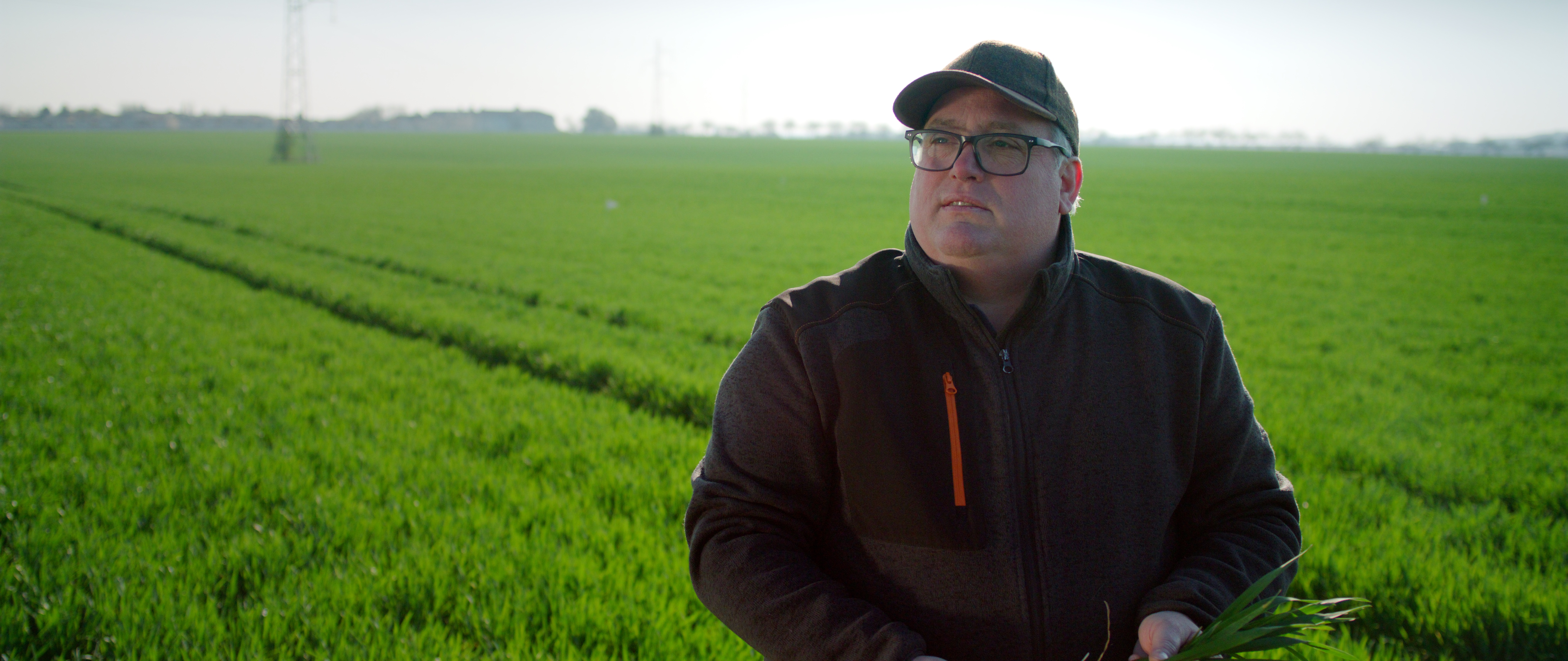 Damien, agriculteur dans le Val d'Oise (95)
